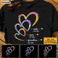 Personalized Grandma Heart T Shirt JN85 58O53 thumb 1