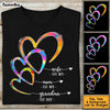Personalized Grandma Heart T Shirt JN85 58O53 1