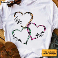 Personalized Grandma Heart Kids T Shirt JN62 58O34 thumb 1
