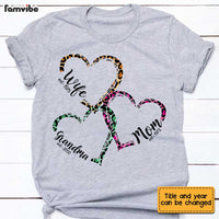 Personalized Grandma Heart Kids T Shirt JN62 58O34 thumb 1