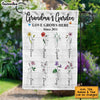 Personalized Grandma Garden Flag JN51 58O53 1