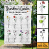 Personalized Grandma Garden Flag JN51 58O53 1