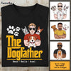 Personalized Dog Dad T Shirt JN21 30O28 1