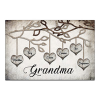Personalized Grandma Family Tree Poster JN32 85O28 thumb 1