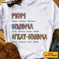 Personalized Grandma T Shirt JN31 85O34 thumb 1