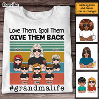 Personalized Mom Grandma T Shirt JN82 85O47 thumb 1