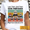 Personalized Mom Grandma T Shirt JN82 85O47 1