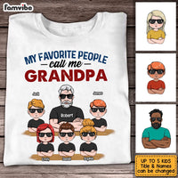 Personalized Grandpa Favorite People T Shirt JN77 30O53 thumb 1