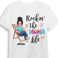 Personalized Grandma Rockin' T Shirt JN71 58O53 thumb 1