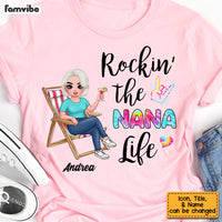 Personalized Grandma Rockin' T Shirt JN71 58O53 thumb 1