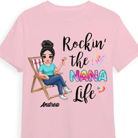 Personalized Grandma Rockin' T Shirt JN71 58O53 thumb 1