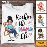 Personalized Grandma Rockin' T Shirt JN71 58O53 thumb 1