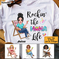 Personalized Grandma Rockin' T Shirt JN71 58O53 thumb 1