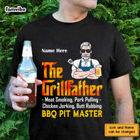 Personalized Dad BBQ Grill T Shirt JN61 32O47 thumb 1