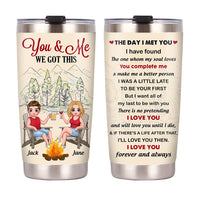 Personalized Husband And Wife Couple We Got This Steel Tumbler JN55 30O53 thumb 1