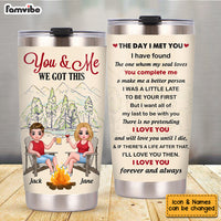 Personalized Husband And Wife Couple We Got This Steel Tumbler JN55 30O53 thumb 1