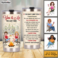 Personalized Husband And Wife Couple We Got This Steel Tumbler JN55 30O53 thumb 1