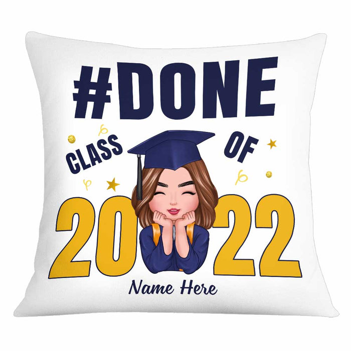 Personalized Graduation Girl Boy Pillow AP142 31O34 1