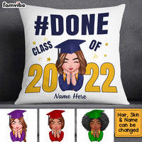 Personalized Graduation Girl Boy Pillow AP142 31O34 thumb 1