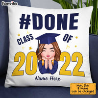 Personalized Graduation Girl Boy Pillow AP142 31O34 thumb 1