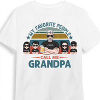 Personalized Grandpa My Favorite People T Shirt JN131 32O28 thumb 1