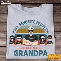 Personalized Grandpa My Favorite People T Shirt JN131 32O28 thumb 1