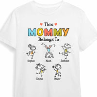 Personalized Mom Drawing T Shirt JN53 30O47 thumb 1