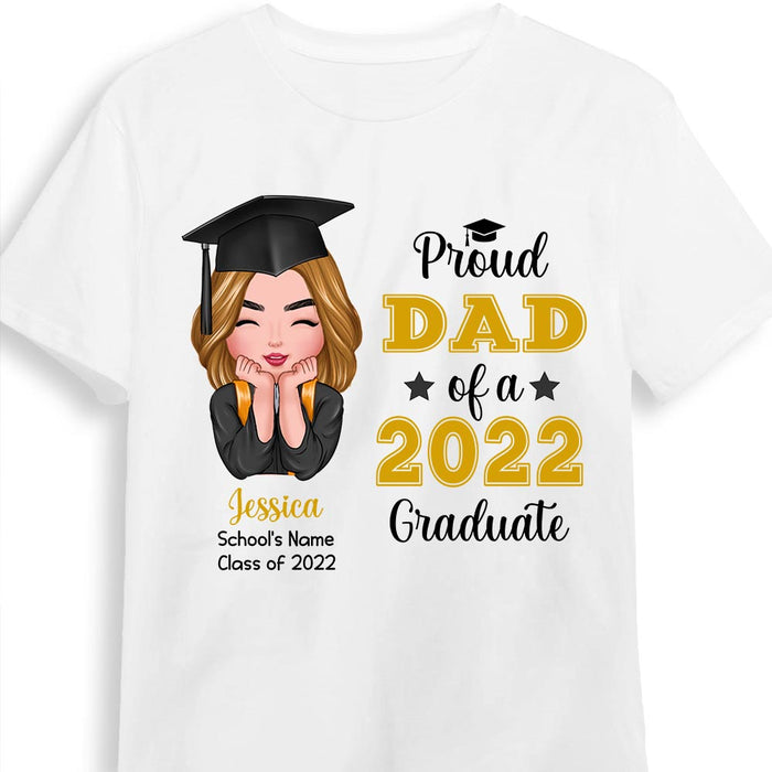 Personalized Dad Graduation 2022 T Shirt JN71 30O28 1