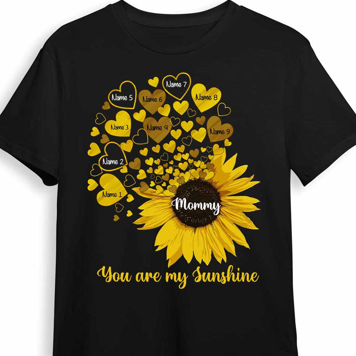 Personalized Mom Sunflower Little Sunshine T Shirt JN61 23O34 1