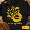 Personalized Mom Sunflower Little Sunshine T Shirt JN61 23O34 1