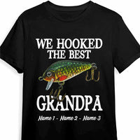 Personalized Grandpa Fishing T Shirt JN78 30O47 thumb 1