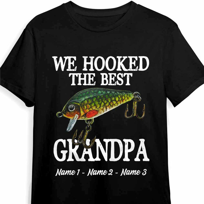 Personalized Grandpa Fishing T Shirt JN78 30O47 1