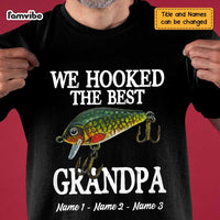 Personalized Grandpa Fishing T Shirt JN78 30O47 thumb 1