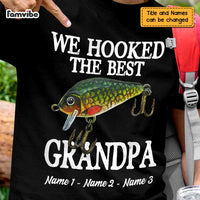 Personalized Grandpa Fishing T Shirt JN78 30O47 thumb 1
