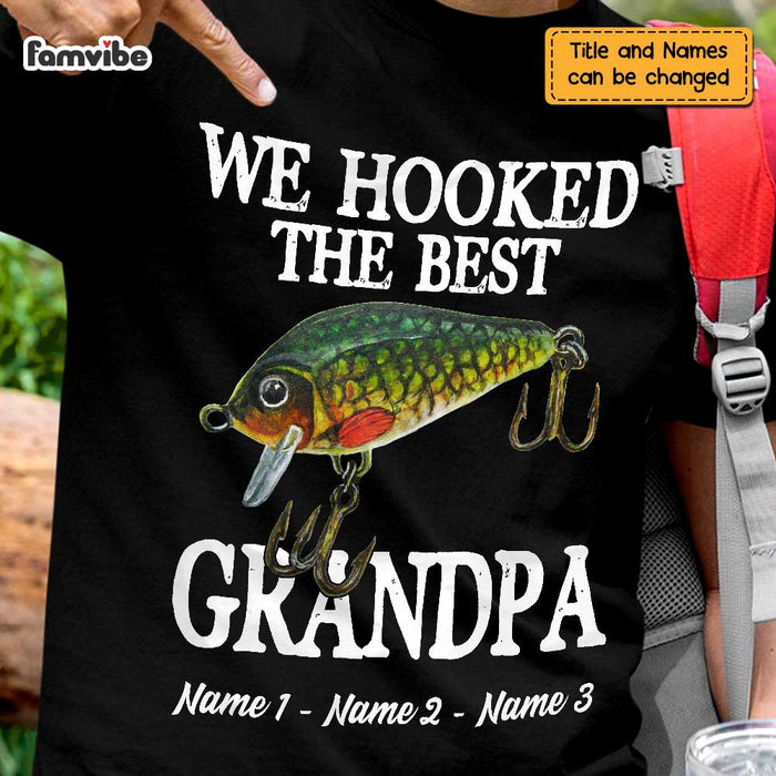 Personalized Grandpa Fishing T Shirt JN78 30O47 1