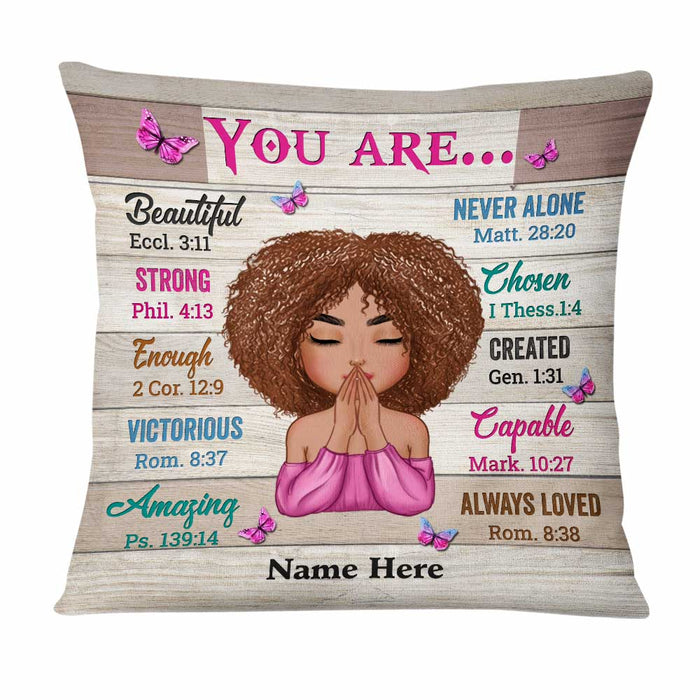 Personalized Granddaughter BWA You Are Pillow JN51 23O47 1