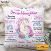 Personalized Granddaughter Unicorn Pillow JN132 32O28 1