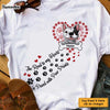 Personalized Dog Dad Road To My Heart T Shirt JN52 23O47 1