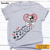 Personalized Dog Dad Road To My Heart T Shirt JN52 23O47 thumb 1
