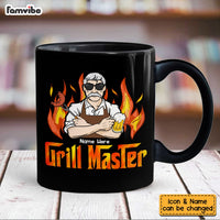 Personalized Dad Grand BBQ Grill Mug AP282 31O53 thumb 1