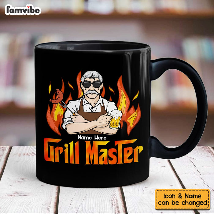 Personalized Dad Grand BBQ Grill Mug AP282 31O53 1