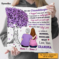 Personalized Granddaughter Tree Pillow JN76 30O47 thumb 1
