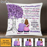 Personalized Granddaughter Tree Pillow JN76 30O47 thumb 1