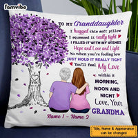 Personalized Granddaughter Tree Pillow JN76 30O47 thumb 1