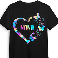 Personalized Grandma Butterfly T Shirt JN155 85O28 thumb 1