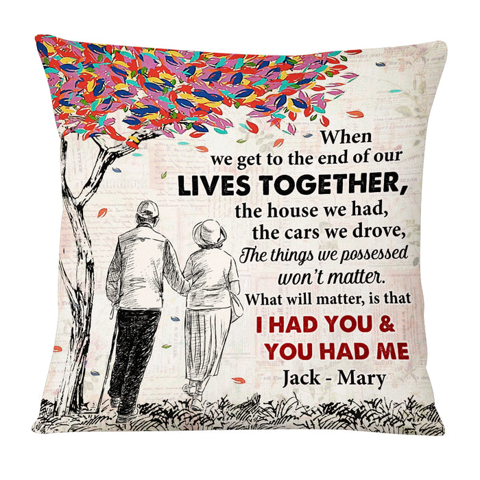 Personalized Husband Wife Couple Pillow JN104 30O53 1