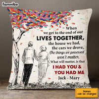 Personalized Husband Wife Couple Pillow JN104 30O53 thumb 1