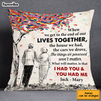 Personalized Husband Wife Couple Pillow JN104 30O53 thumb 1