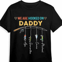 Personalized Grandpa Fishing Lure T Shirt JN82 23O47 thumb 1