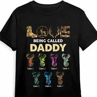 Personalized Dad Hunting Deer T Shirt JN84 30O47 thumb 1